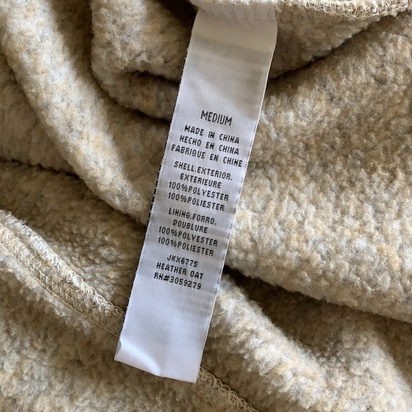 Thread & Supply Heathered Oatmeal Full Zip-Up - Picture 11 of 11